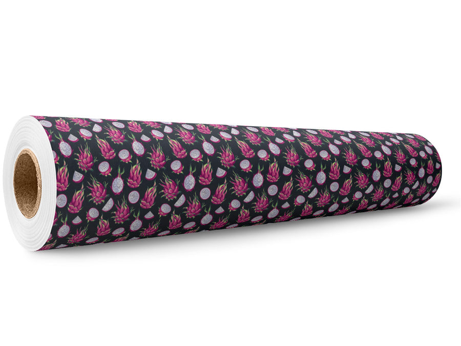 Pitaya Passion Fruit Wrap Film Wholesale Roll~Rwraps Series 914 Digitally Printed Vinyl Roll~5