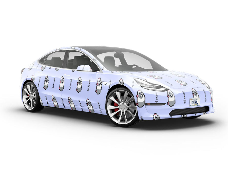 Pixel Cavy Rodent Vehicle Vinyl Wrap