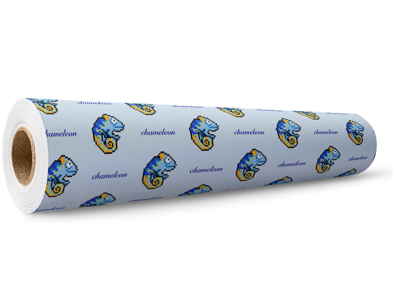 Pixel Chameleons Reptile Wrap Film Wholesale Roll~Rwraps Series 914 Digitally Printed Vinyl Roll~5