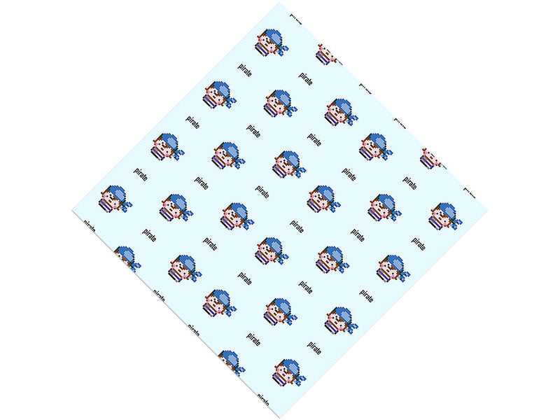 Pixel Crew Pirate Vinyl Wrap Pattern