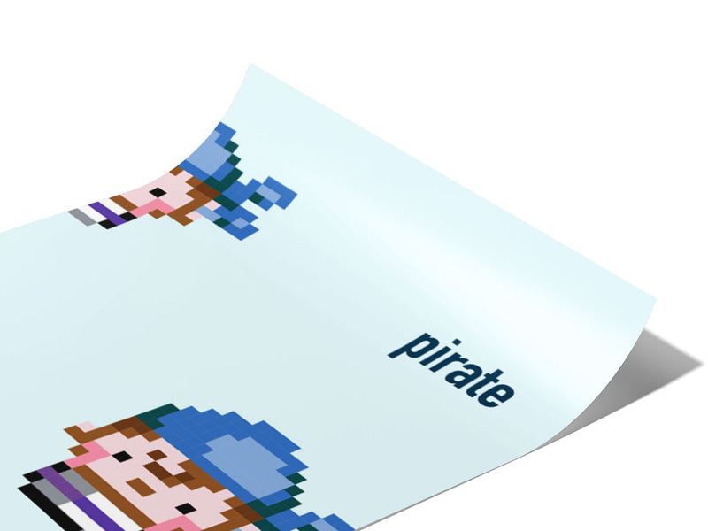 Pixel Crew Pirate Vinyl Wraps~Rwraps Series 914 Digitally Printed Vinyl Wrap~0