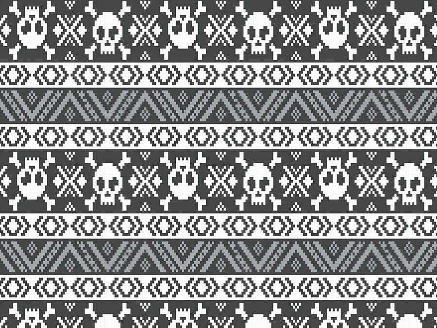Pixel Death Halloween Vinyl Wrap Pattern~Rwraps Series 914 Digitally Printed Vinyl Wrap~0