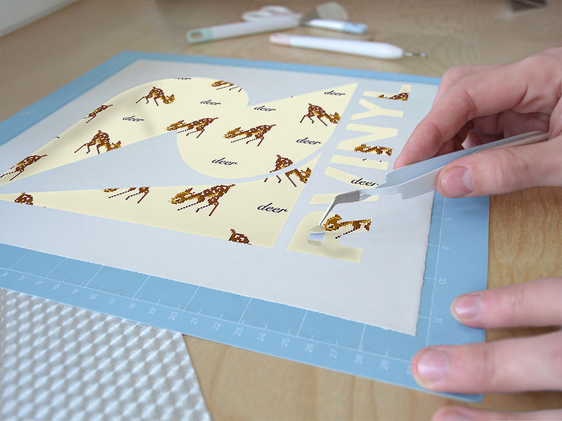 pixel faun animal Easy Weed Craft Vinyl
