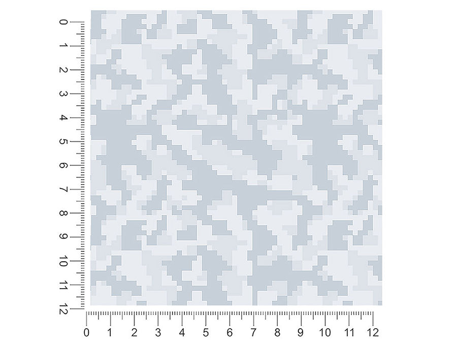pixel ice camouflage 1ft x 1ft Craft Sheets