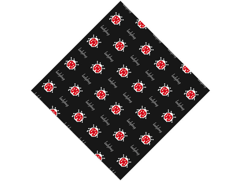 Pixel Luck Bug Vinyl Wrap Pattern