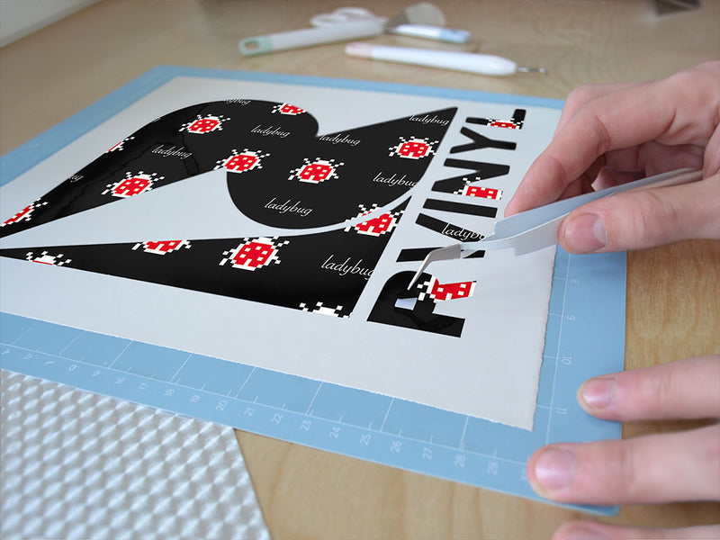 pixel luck bug Easy Weed Craft Vinyl