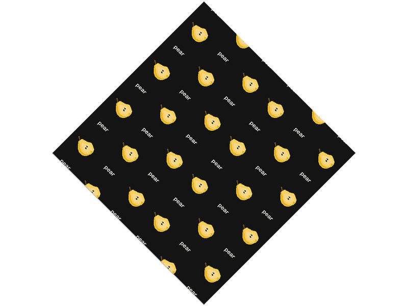 Pixel Pear Vinyl Wrap Pattern