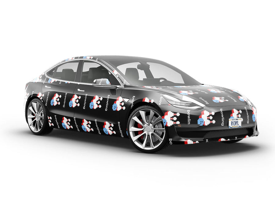 Pixel Pins Sport Vehicle Vinyl Wrap