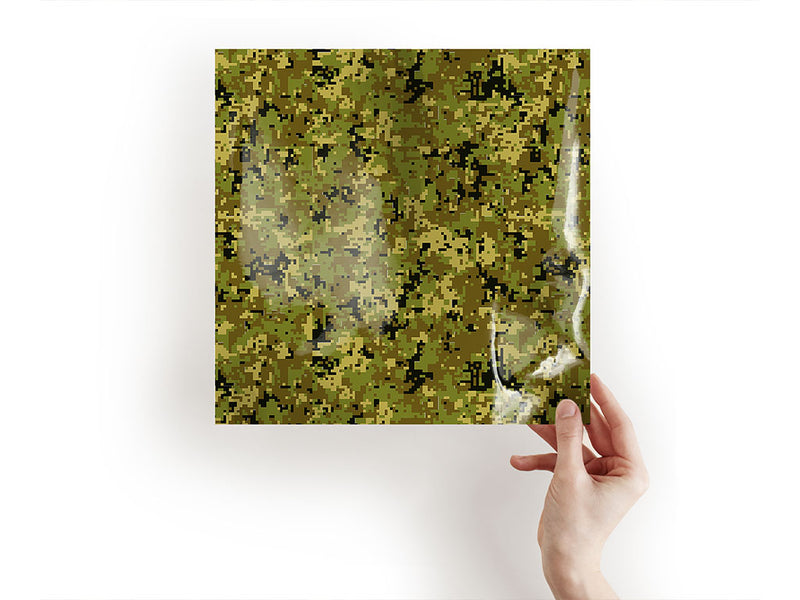 pixel plains camouflage Craft Sheets