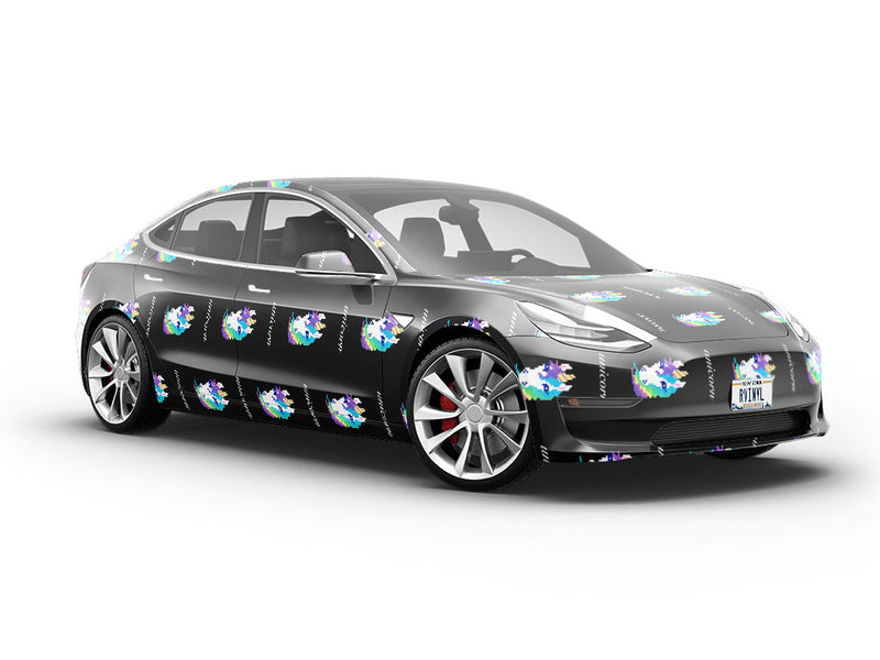 Pixel Pretty Fantasy Vehicle Vinyl Wrap