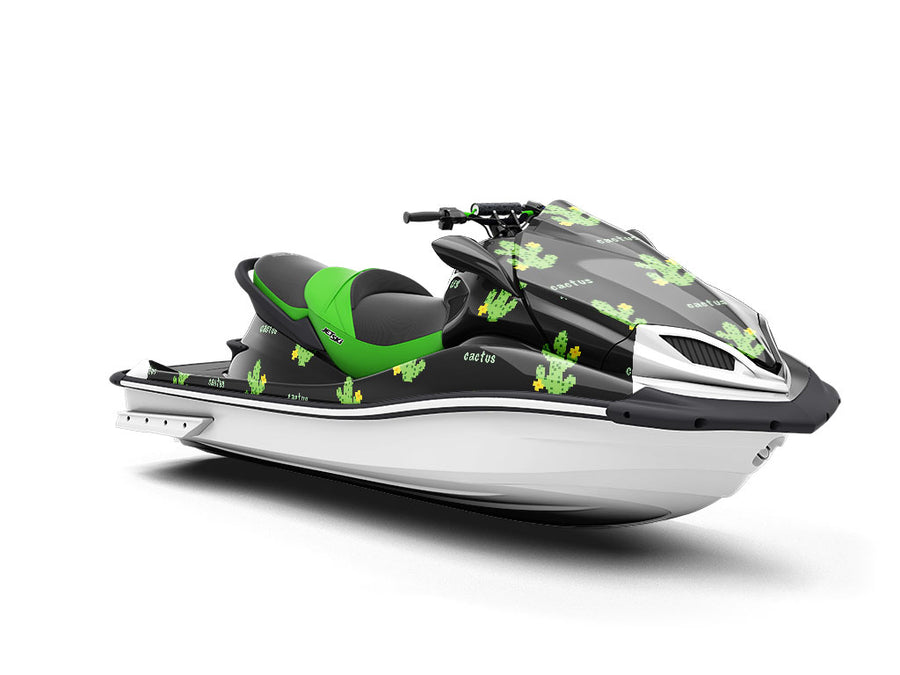 Pixel Pricks Cacti Jet Ski Vinyl Customized Wrap