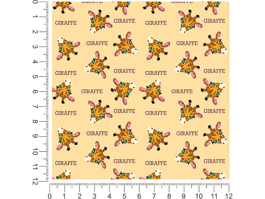 pixel ruminant animal 1ft x 1ft Craft Sheets