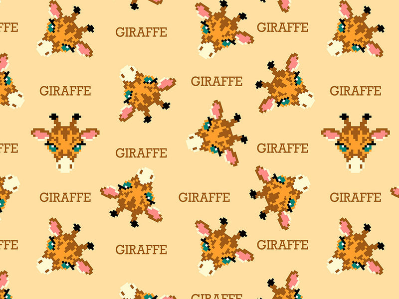 Pixel Ruminant Animal Vinyl Wrap Pattern~Rwraps Series 914 Digitally Printed Vinyl Wrap~0