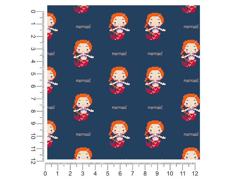 pixel siren fantasy 1ft x 1ft Craft Sheets