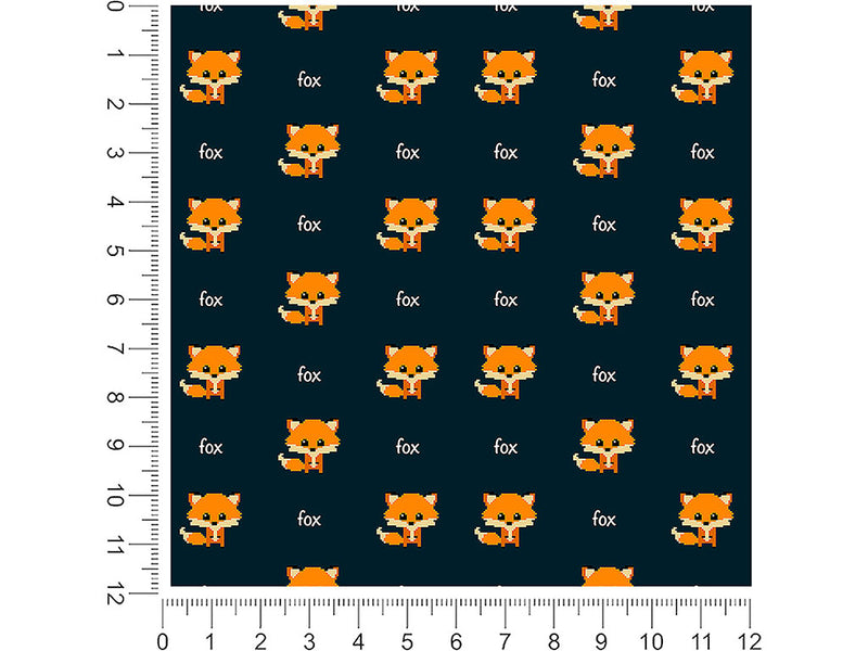 pixel tails animal 1ft x 1ft Craft Sheets