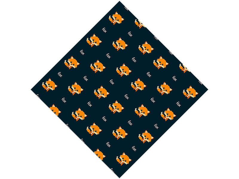 Pixel Tails Animal Vinyl Wrap Pattern