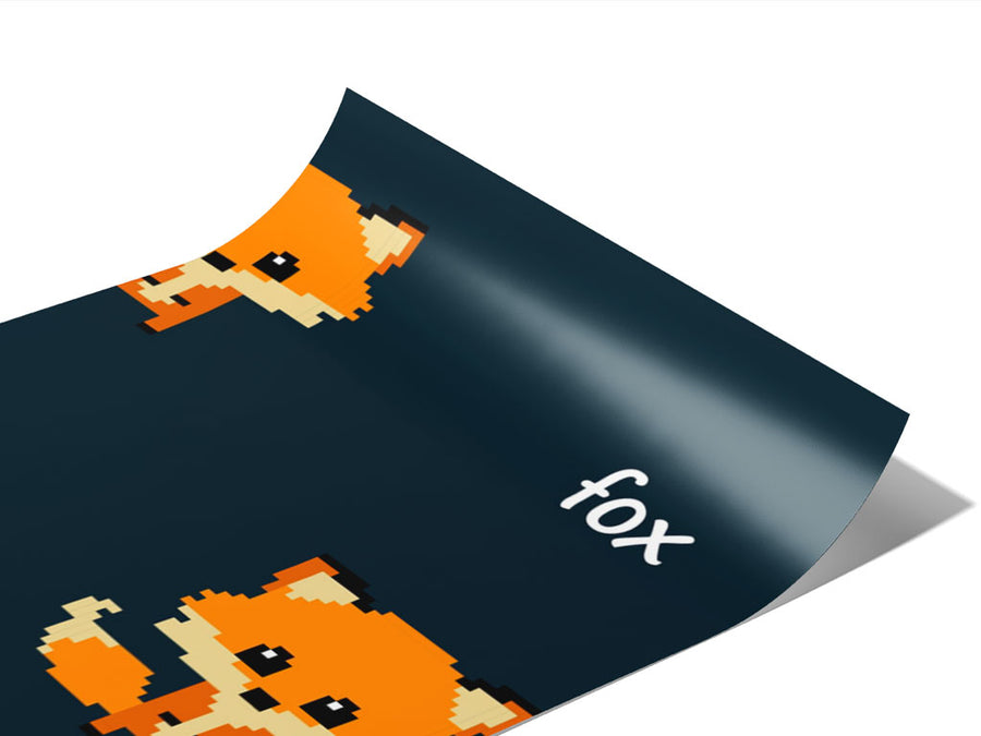 Pixel Tails Animal Vinyl Wraps~Rwraps Series 914 Digitally Printed Vinyl Wrap~0