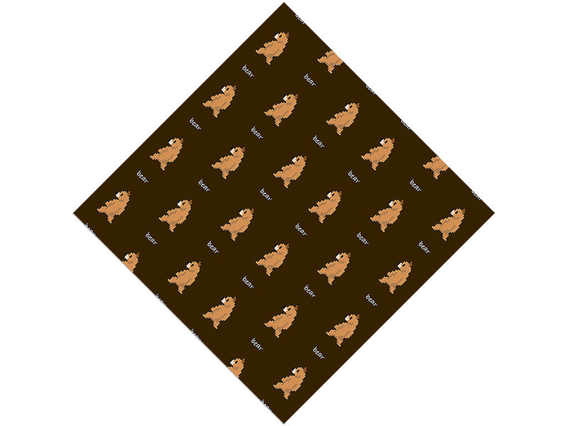 Pixel Wiggle Animal Vinyl Wrap Pattern