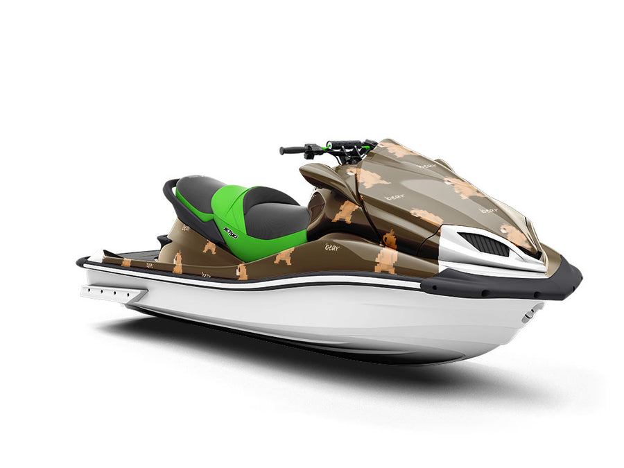 Pixel Wiggle Animal Jet Ski Vinyl Customized Wrap