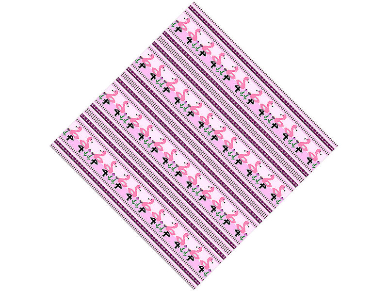 Pixelated Ibis Birds Vinyl Wrap Pattern