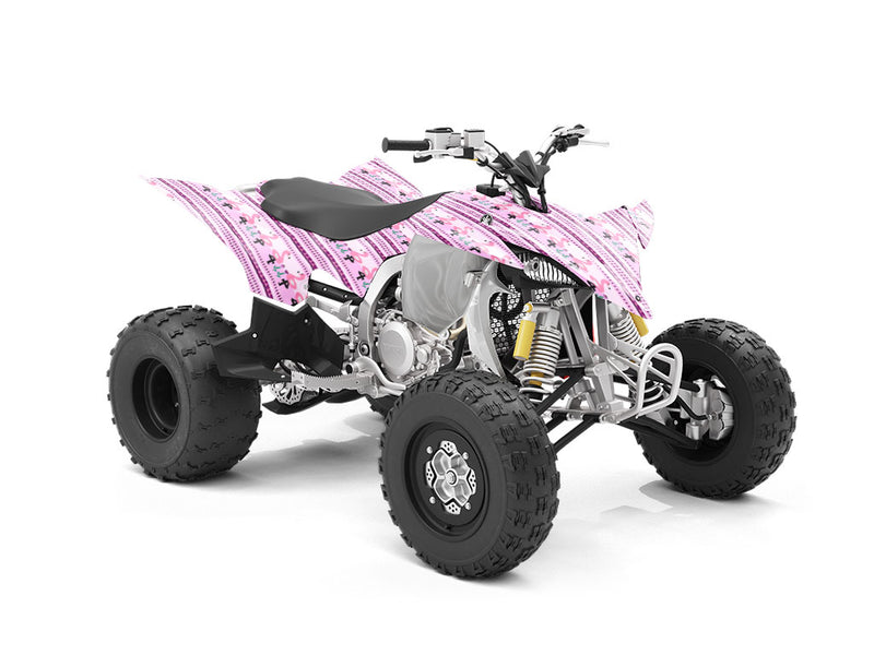 Pixelated Ibis Birds ATV Wrapping Vinyl