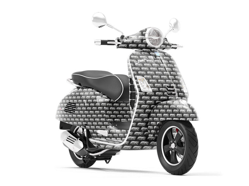 Pixelated Version 1 Brick Vespa Scooter Wrap Film