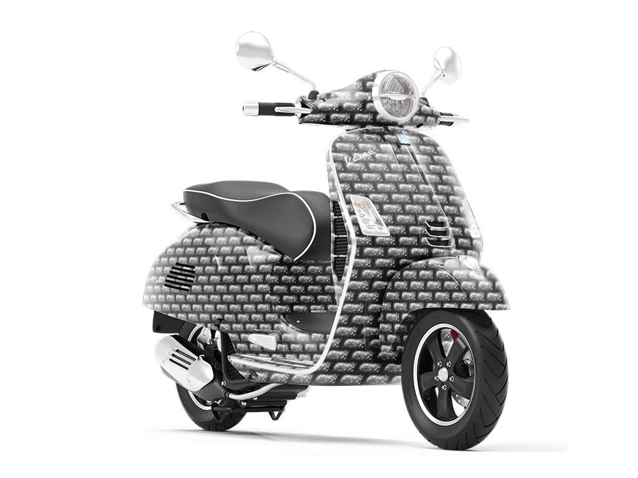 Pixelated Version 1 Brick Vespa Scooter Wrap Film