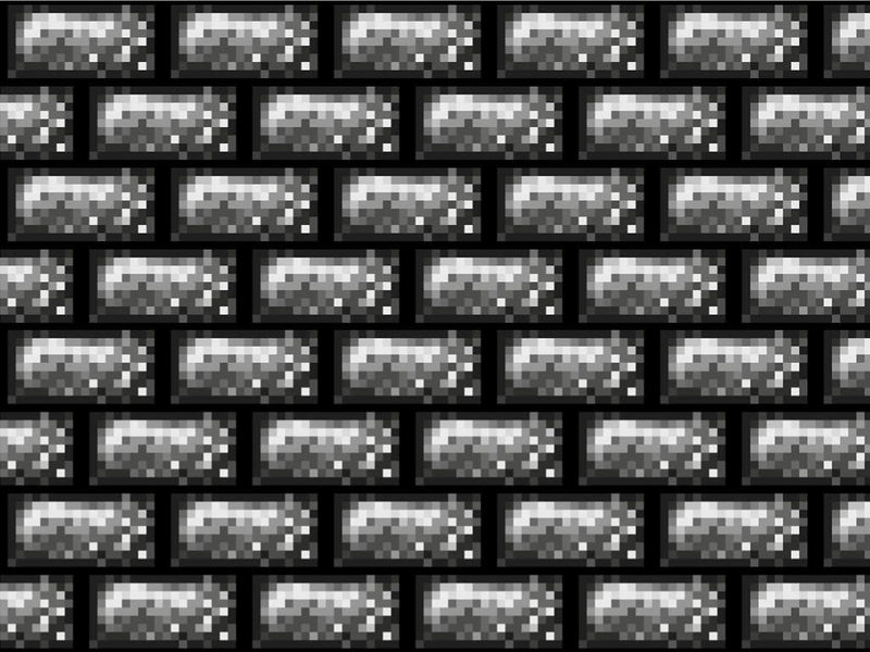 Pixelated Version 1 Brick Vinyl Wrap Pattern~Rwraps Series 914 Digitally Printed Vinyl Wrap~0