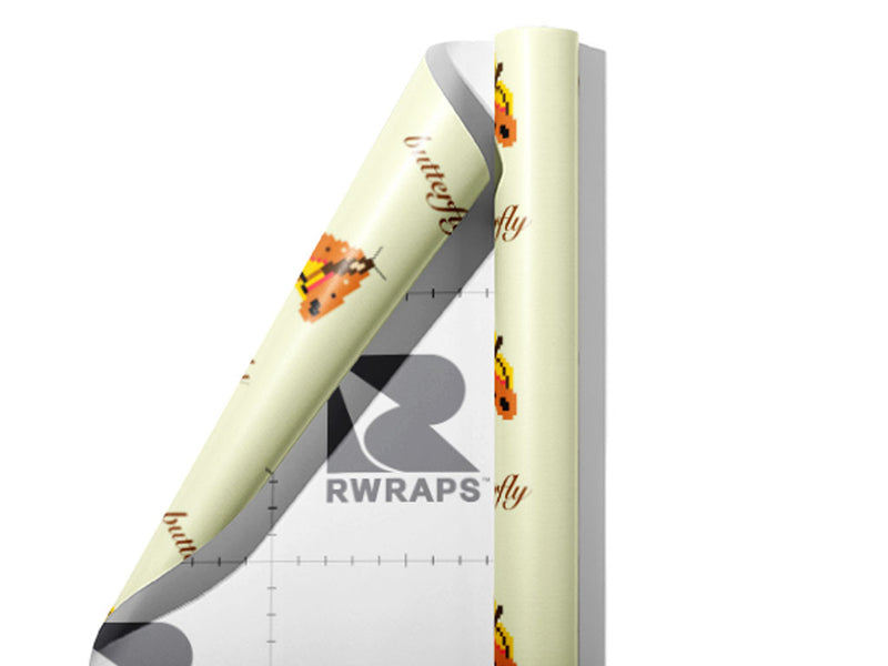 Pixelfly Bug Wrap Film Sheets~Rwraps Series 914 Pixelfly Bug Scrolled Sheet~3