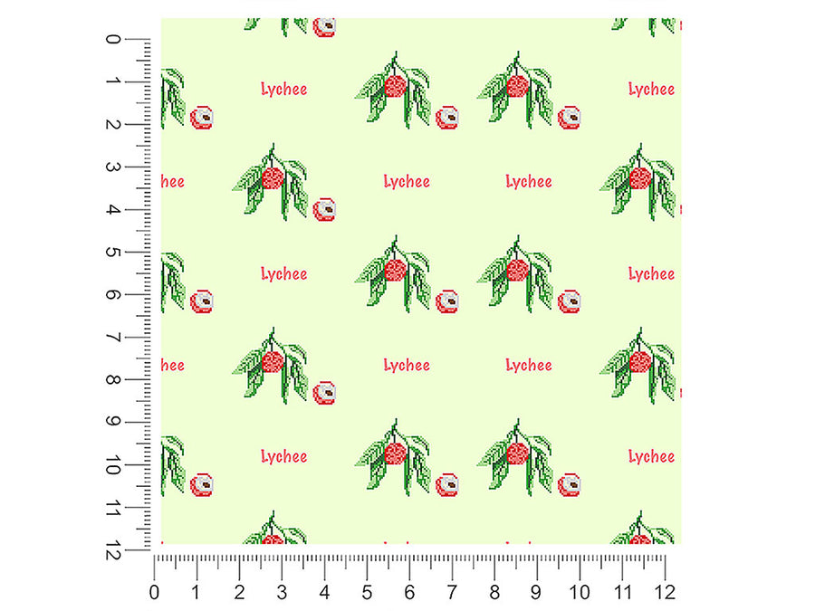pixelychee fruit 1ft x 1ft Craft Sheets