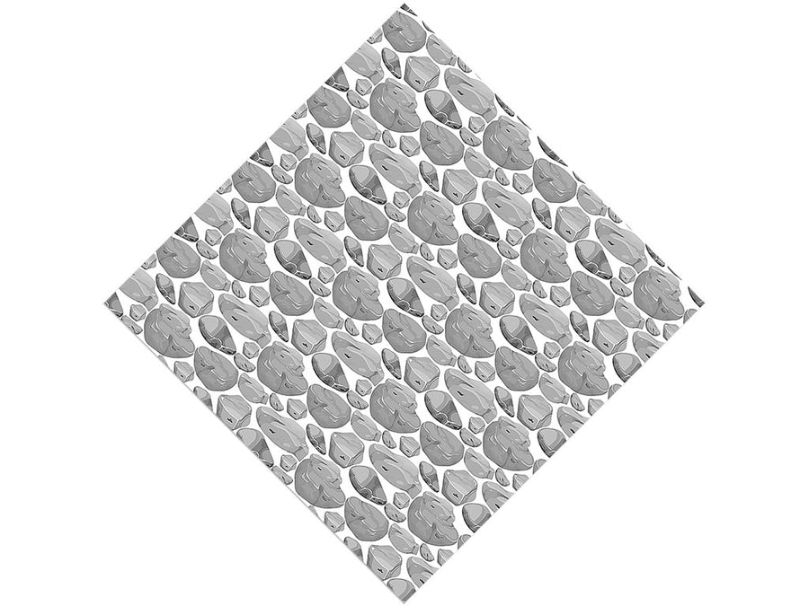 Plain Grey Cobblestone Vinyl Wrap Pattern