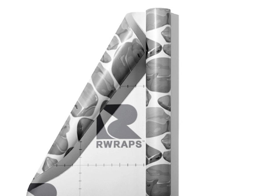 Plain Grey Cobblestone Wrap Film Sheets~Rwraps Series 914 Plain Grey Cobblestone Scrolled Sheet~4