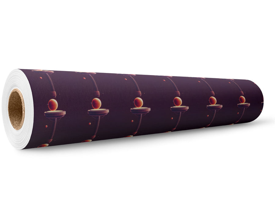 Planetary Pillars Science Fiction Wrap Film Wholesale Roll~Rwraps Series 914 Digitally Printed Vinyl Roll~5