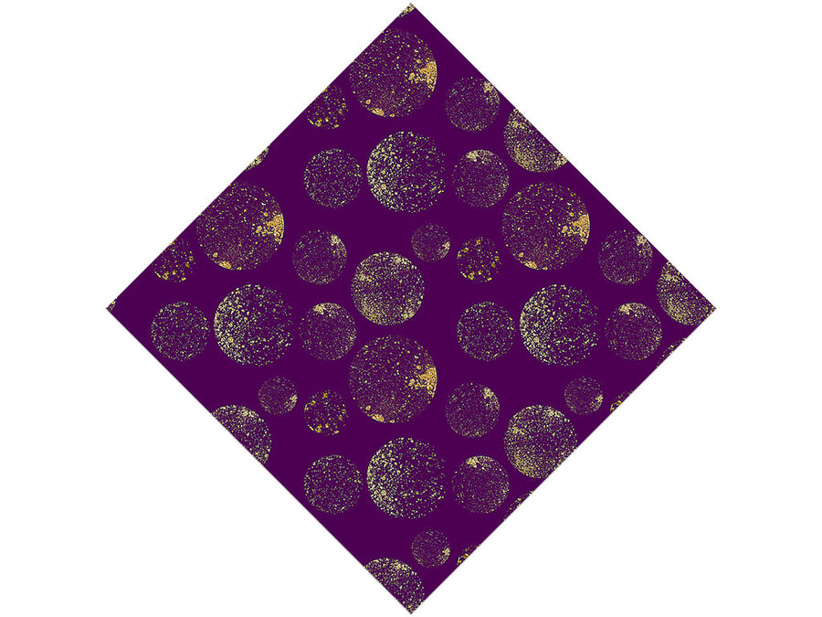 Planetary Purple Astrology Vinyl Wrap Pattern