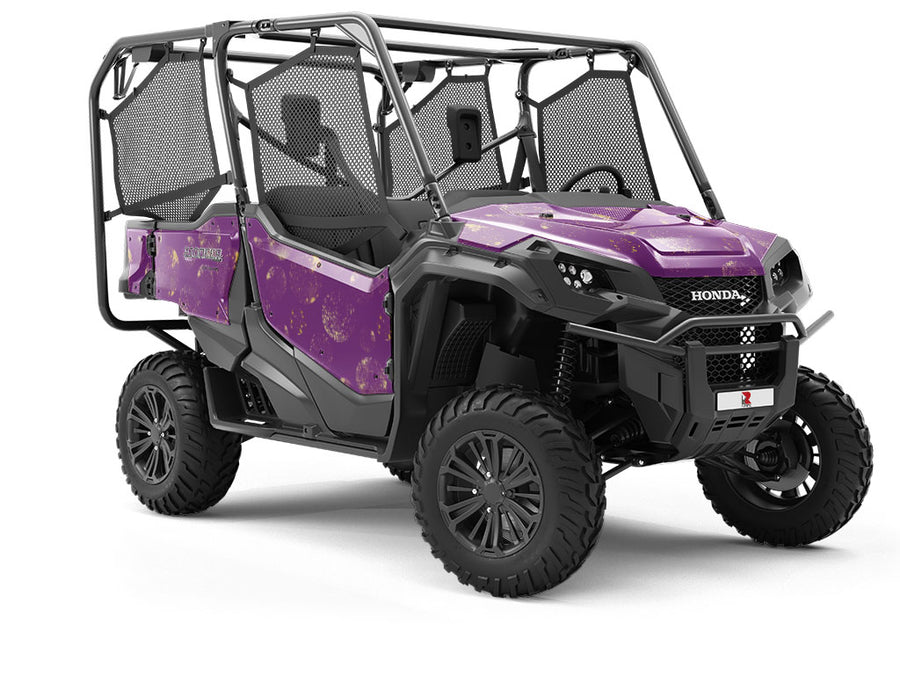 Planetary Purple Astrology Utility Vehicle Vinyl Wrap