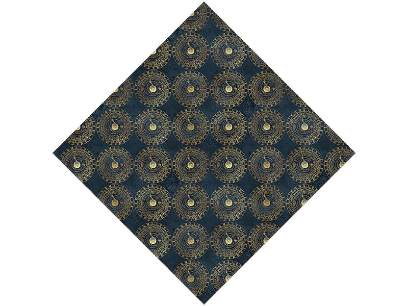Planetary Timestamps Steampunk Vinyl Wrap Pattern
