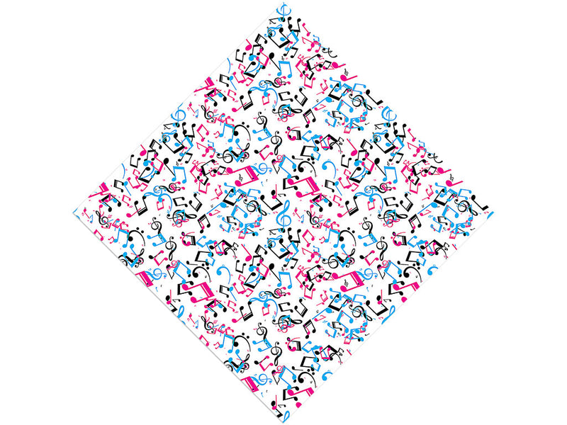 Playful Notes Music Vinyl Wrap Pattern