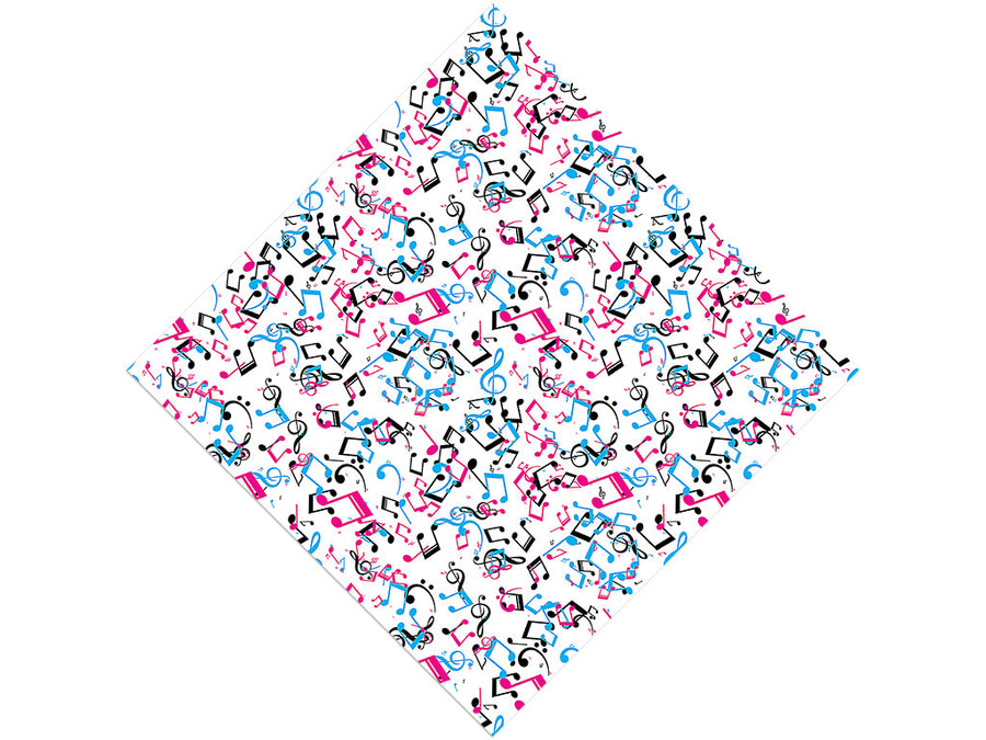 Playful Notes Music Vinyl Wrap Pattern