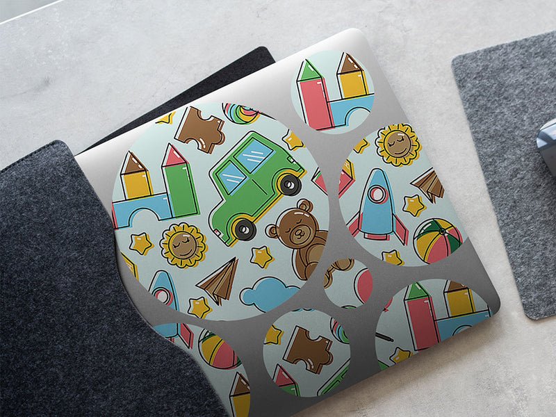 playroom fun toy room DIY Laptop Stickers