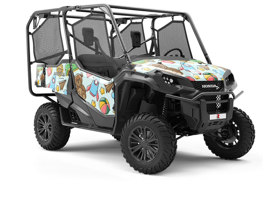 Playroom Fun Toy Room Utility Vehicle Vinyl Wrap
