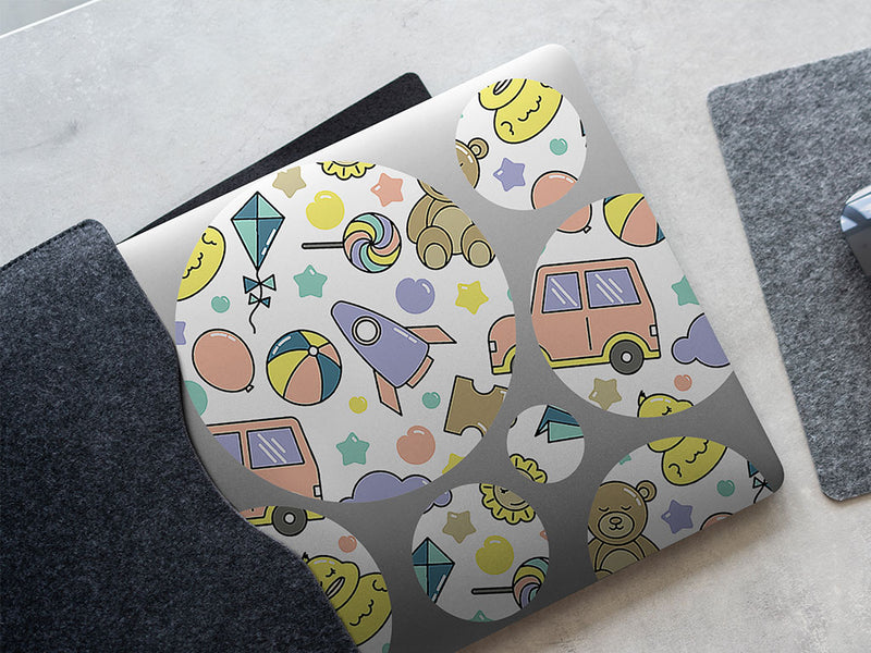 playroom pastels toy room DIY Laptop Stickers