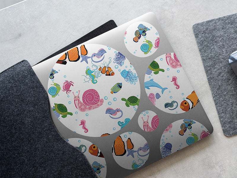 pleasant habitat salt water DIY Laptop Stickers