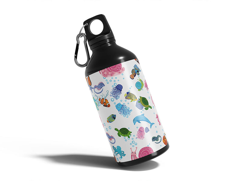pleasant habitat salt water Water Bottle DIY Stickers