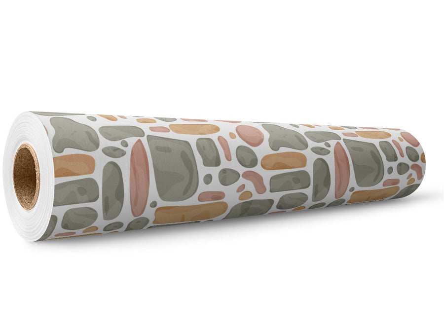 Pleasing Palette Cobblestone Wrap Film Wholesale Roll~Rwraps Series 914 Digitally Printed Vinyl Roll~5