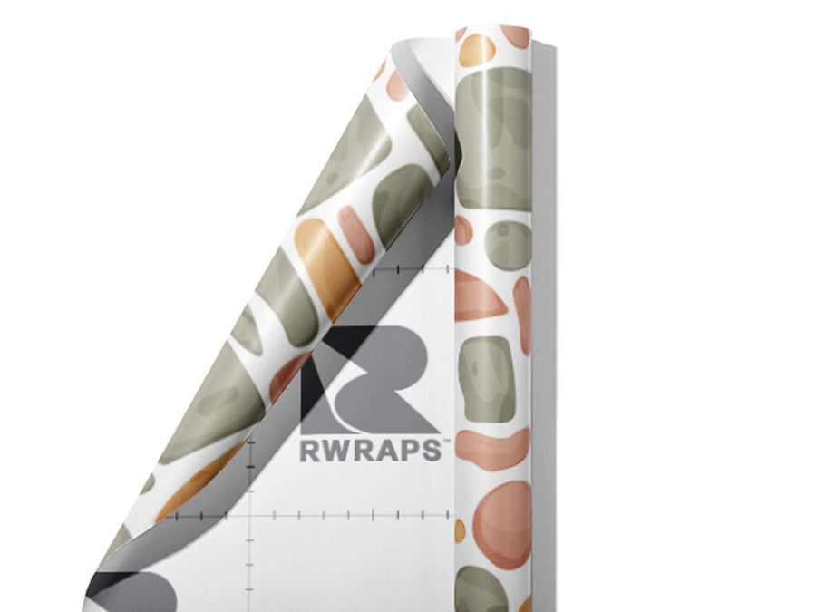 Pleasing Palette Cobblestone Wrap Film Sheets~Rwraps Series 914 Pleasing Palette Cobblestone Scrolled Sheet~4