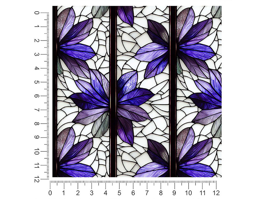 plucking petals stained glass 1ft x 1ft Craft Sheets