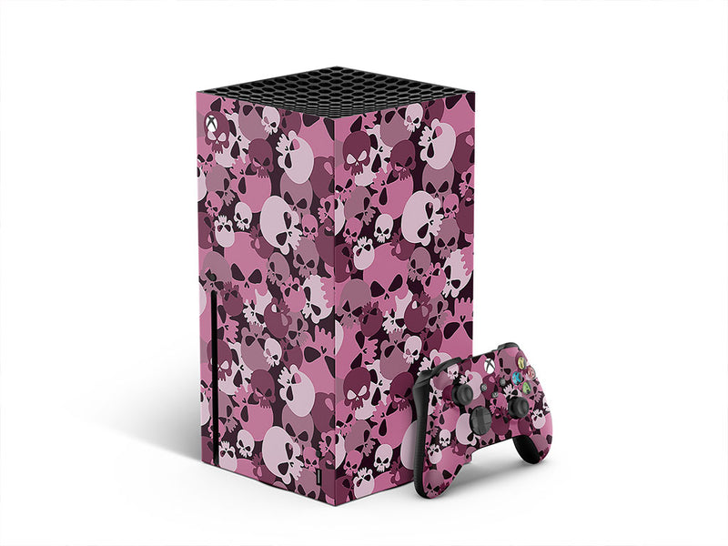 plum calvaria skull and bones XBOX DIY Decal