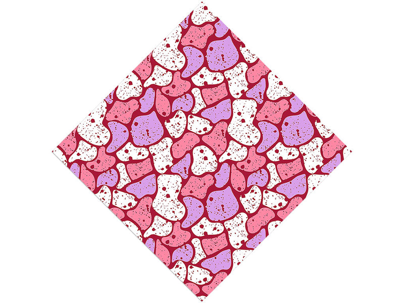 Plum Cobblestone Vinyl Wrap Pattern