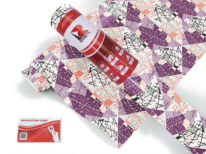 plum pudding art deco Craft Vinyl Roll
