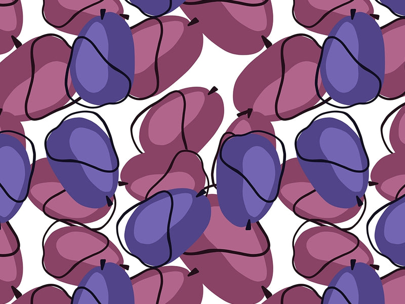 Plumb Tired Fruit Vinyl Wrap Pattern~Rwraps Series 914 Digitally Printed Vinyl Wrap~0